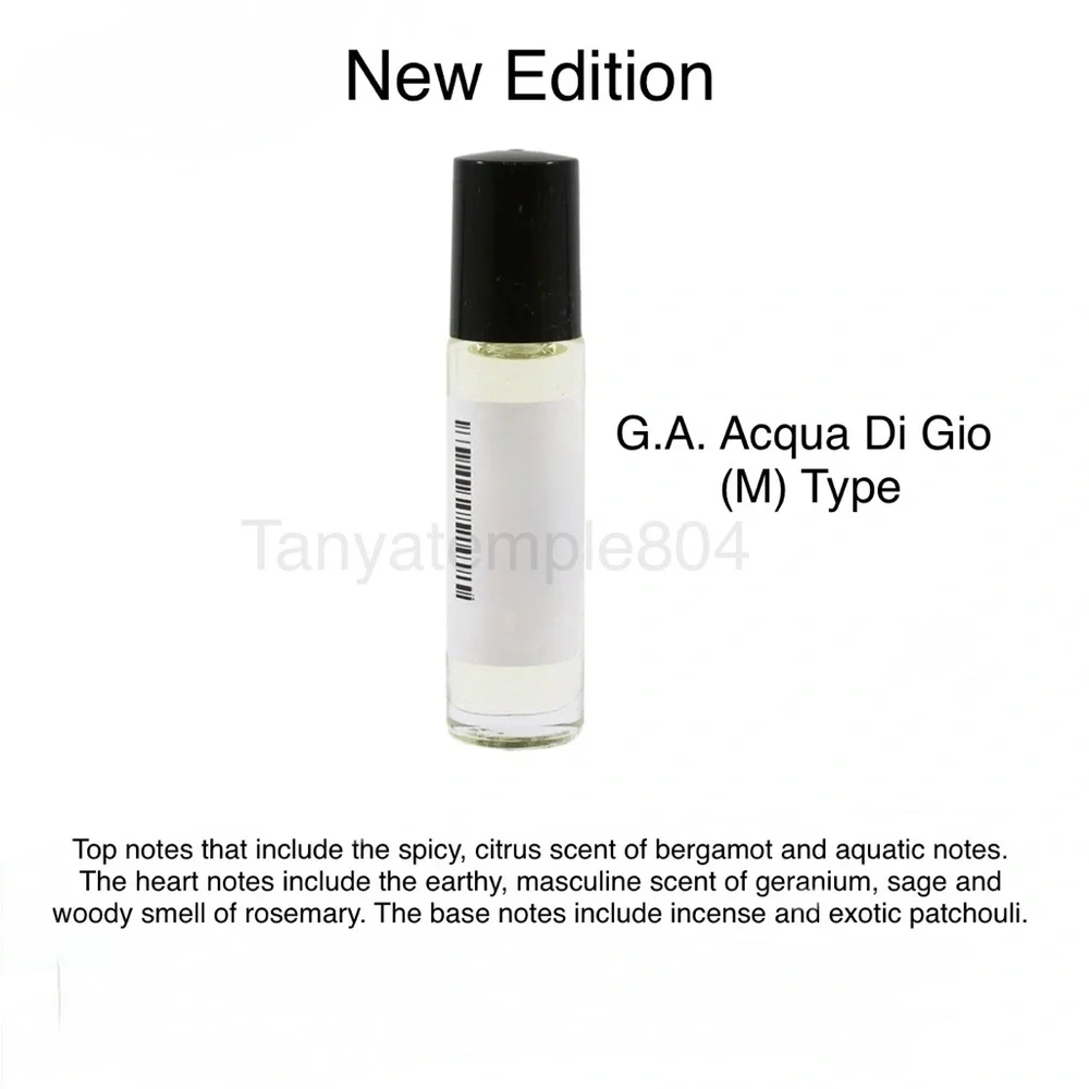 G.A. Acqua Di Gio (M) Type 1/3 Oz Rollerball